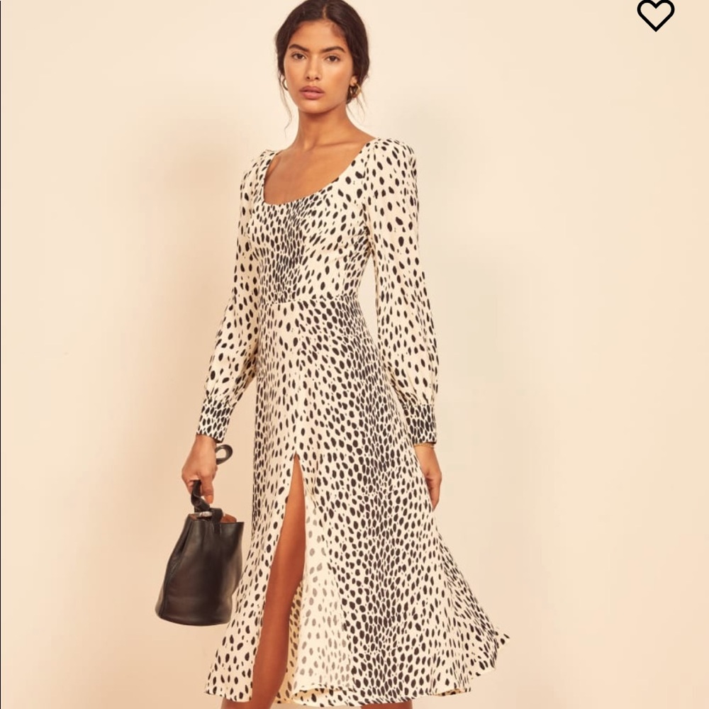 NWT Reformation Alessi Dress Cheeta